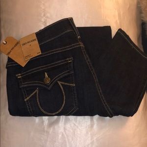 One Pair True Religion Blue Jeans